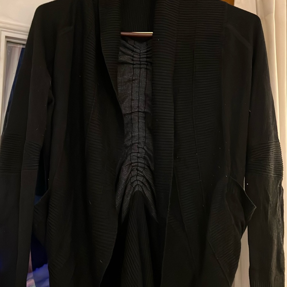 Two lululemon reversible sweaters